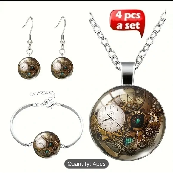 Mechanical necklace set - Picture 5 of 5